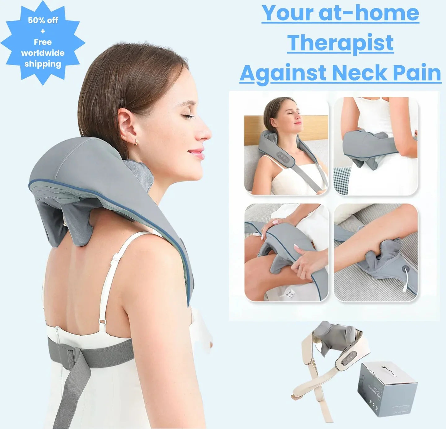 Neck and Shoulder Heat Massager