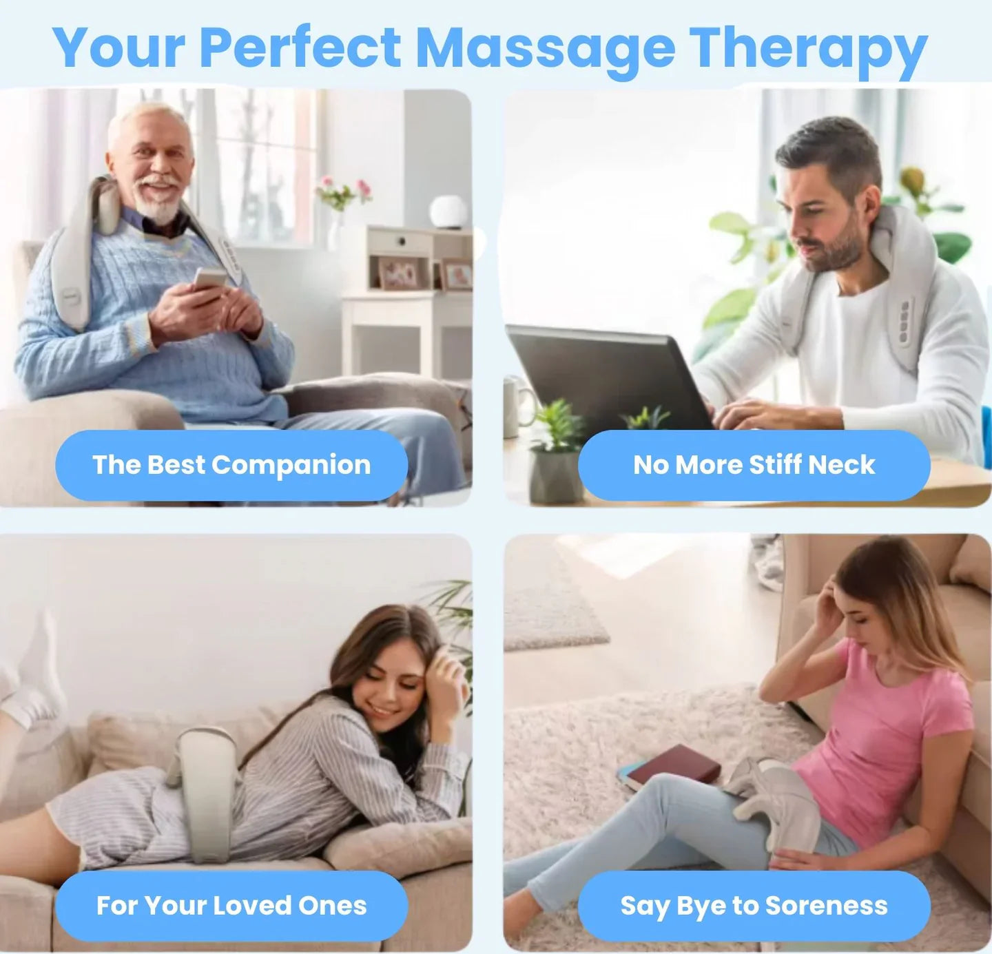 Neck and Shoulder Heat Massager